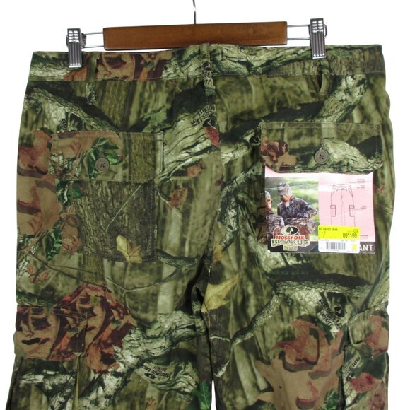 Mossy Oak Women’s Hunting Forest Camo Cargo Pants Size L 14/16 NWT - Picture 4 of 7